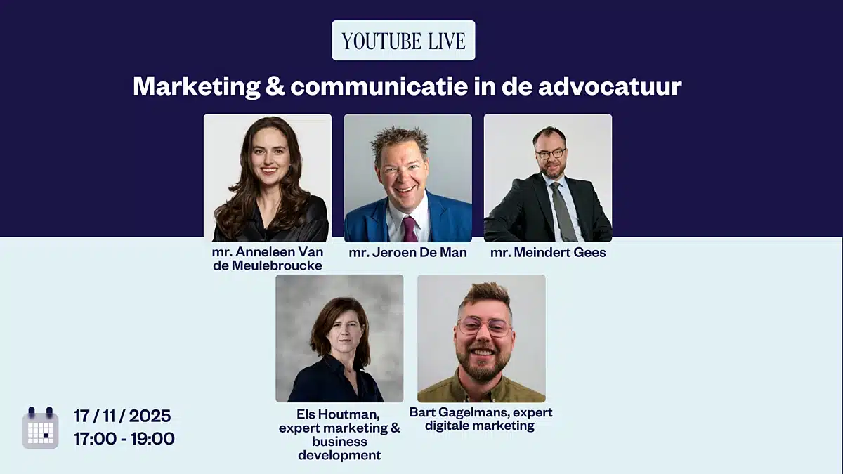 OBV marketing sessie orde van advocaten
